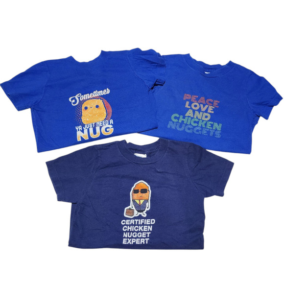 Chicken Nugget Tee Bundle - Picture 1 of 9